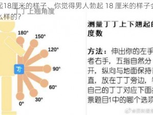 勃起18厘米的样子、你觉得男人勃起 18 厘米的样子会是什么样的？