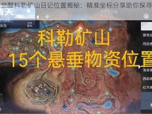 黎明觉醒科勒矿山日记位置揭秘：精准坐标分享助你探寻未知世界