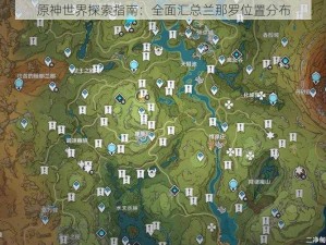 原神世界探索指南：全面汇总兰那罗位置分布