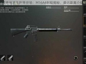 《绝地求生刺激战场：M16A4射程揭秘，最远距离介绍》