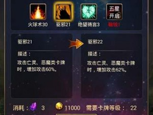 《魔卡之耀：肉盾卡牌全面解析与玩法一览》