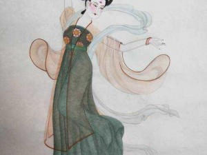 国画美人美体200画下工笔画图片 国画美人美体 200 画下的工笔画图片