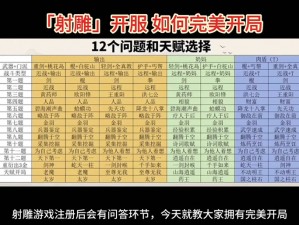 神雕侠侣2手游竞技场攻略大全：致胜技巧深度解析与实战指南