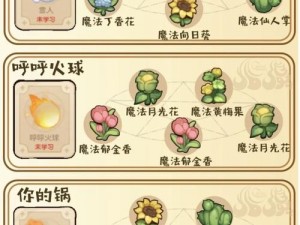 《奥比岛手游魔法探秘：植物搭配攻略之梦幻国度魔法学习》