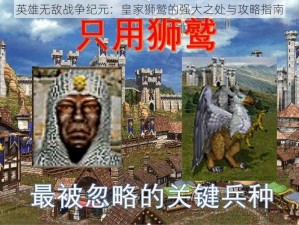 英雄无敌战争纪元：皇家狮鹫的强大之处与攻略指南