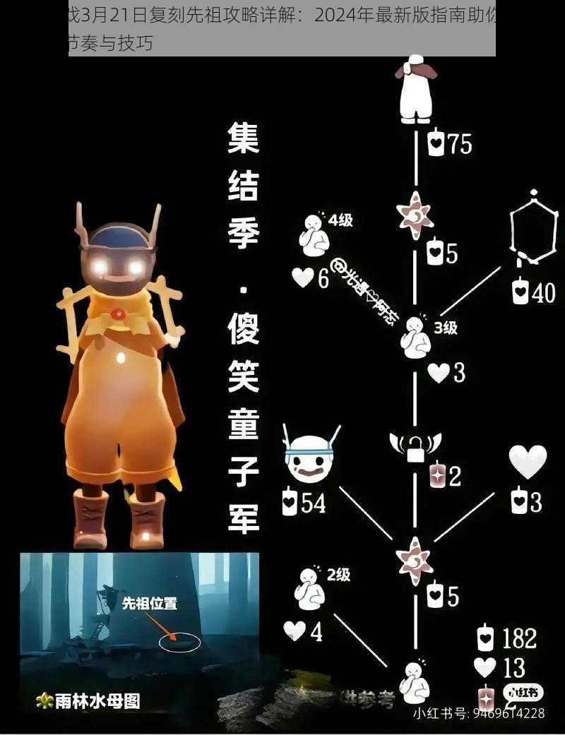 光遇游戏3月21日复刻先祖攻略详解：2024年最新版指南助你轻松掌握游戏节奏与技巧