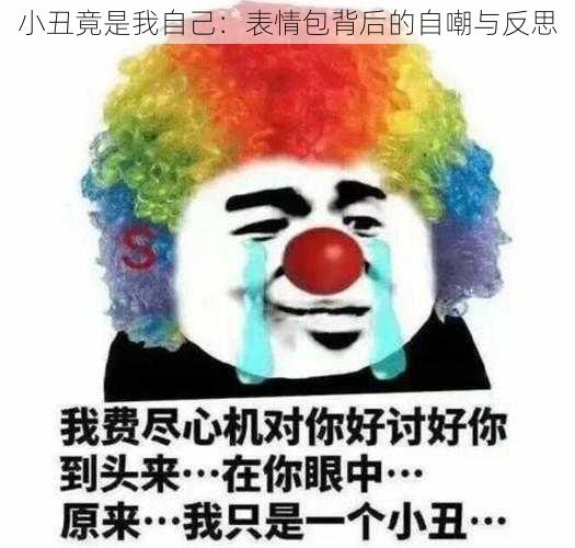 小丑竟是我自己：表情包背后的自嘲与反思