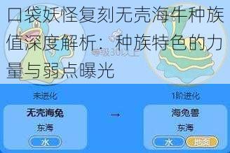 口袋妖怪复刻无壳海牛种族值深度解析：种族特色的力量与弱点曝光