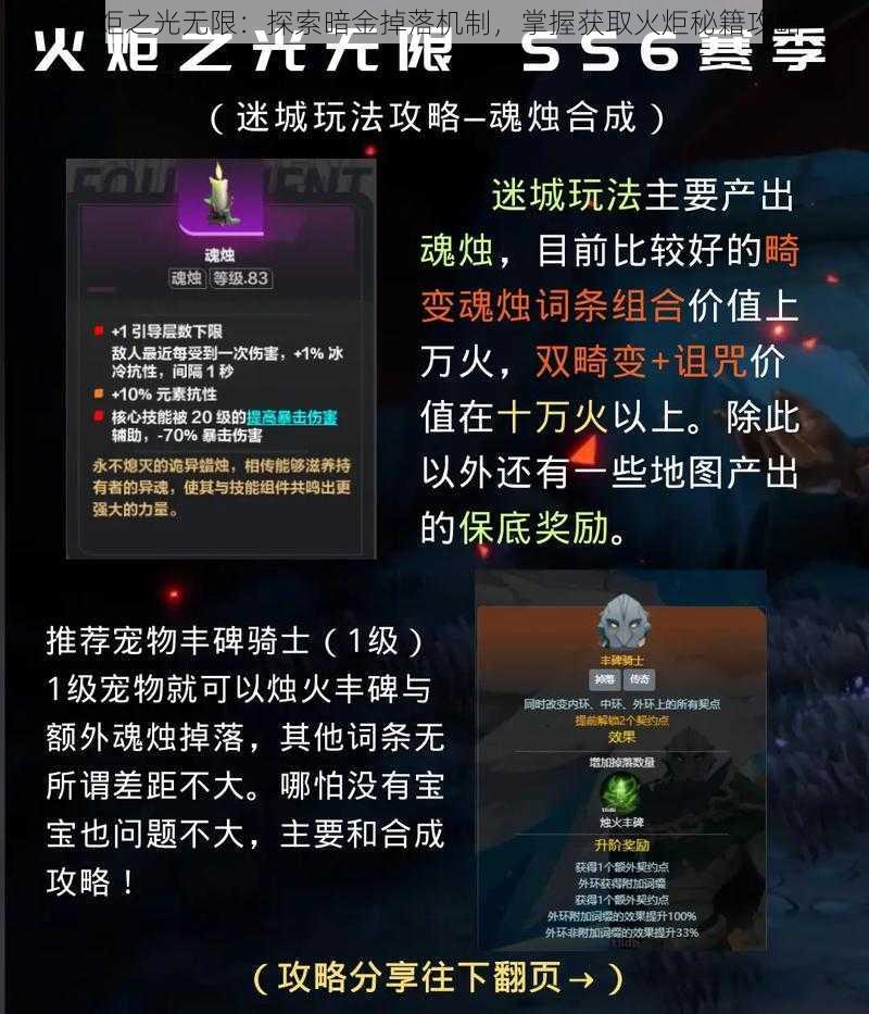 火炬之光无限：探索暗金掉落机制，掌握获取火炬秘籍攻略