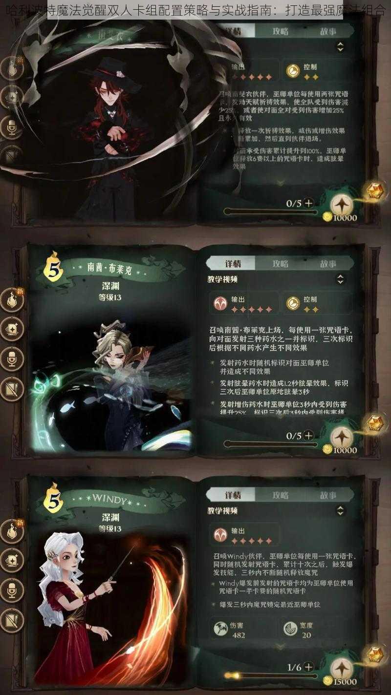 哈利波特魔法觉醒双人卡组配置策略与实战指南：打造最强魔法组合