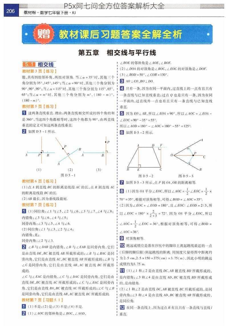 P5x阿七问全方位答案解析大全