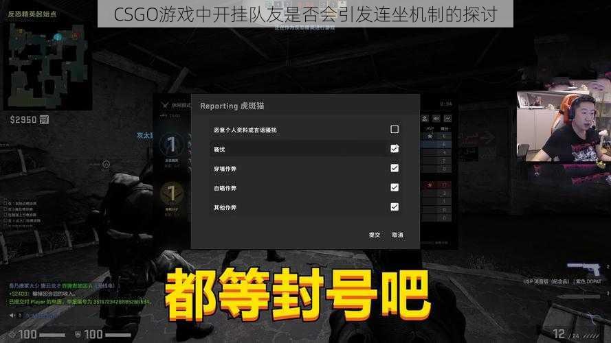 CSGO游戏中开挂队友是否会引发连坐机制的探讨