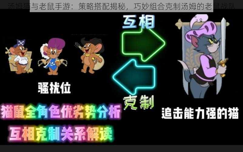 汤姆猫与老鼠手游：策略搭配揭秘，巧妙组合克制汤姆的老鼠战队