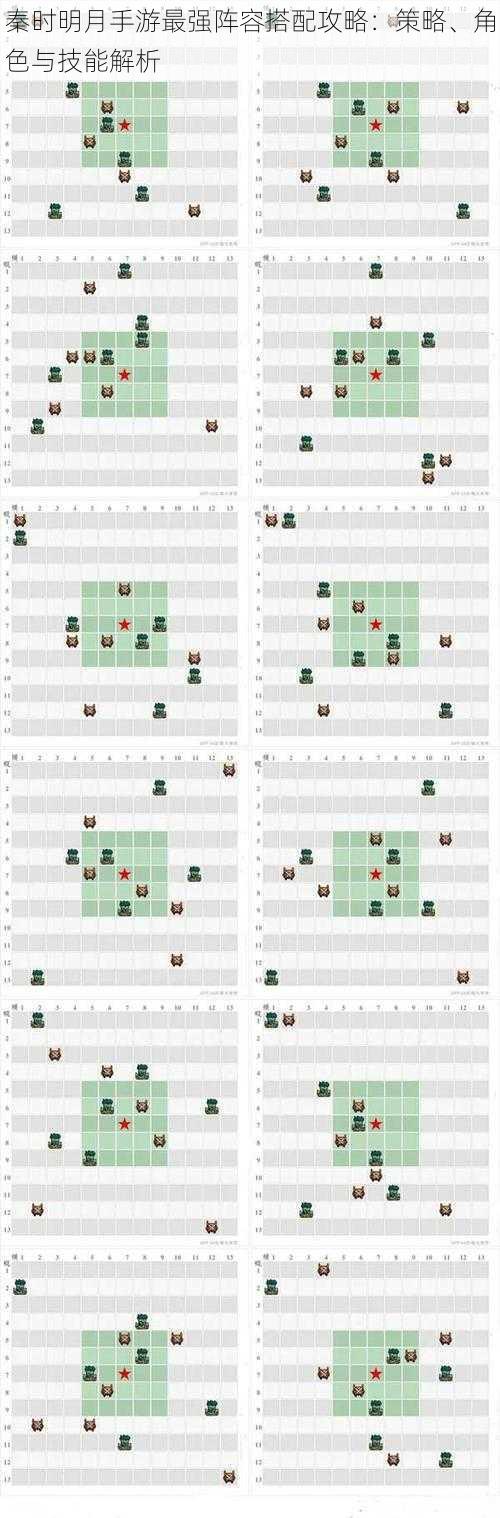 秦时明月手游最强阵容搭配攻略：策略、角色与技能解析