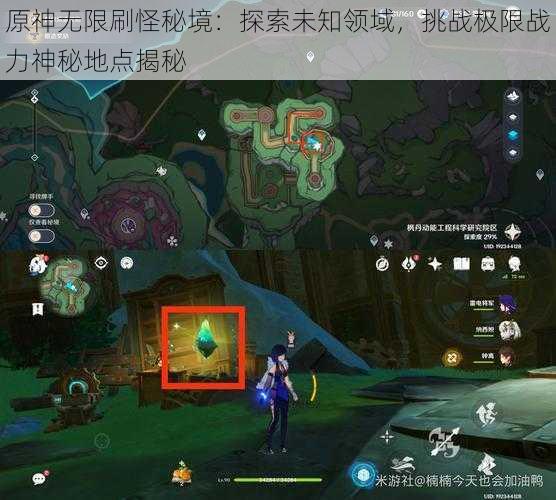 原神无限刷怪秘境：探索未知领域，挑战极限战力神秘地点揭秘