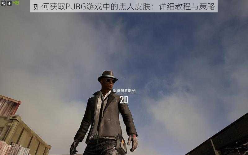 如何获取PUBG游戏中的黑人皮肤：详细教程与策略