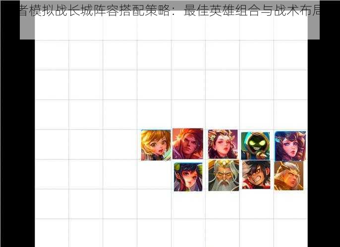 王者模拟战长城阵容搭配策略：最佳英雄组合与战术布局指南
