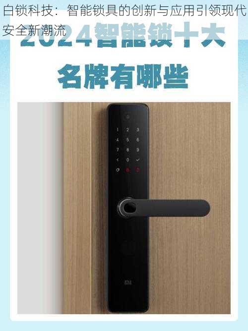 白锁科技：智能锁具的创新与应用引领现代安全新潮流