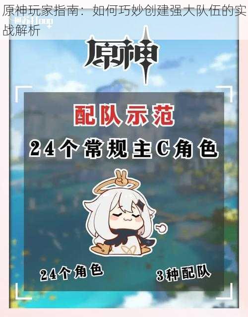 原神玩家指南：如何巧妙创建强大队伍的实战解析